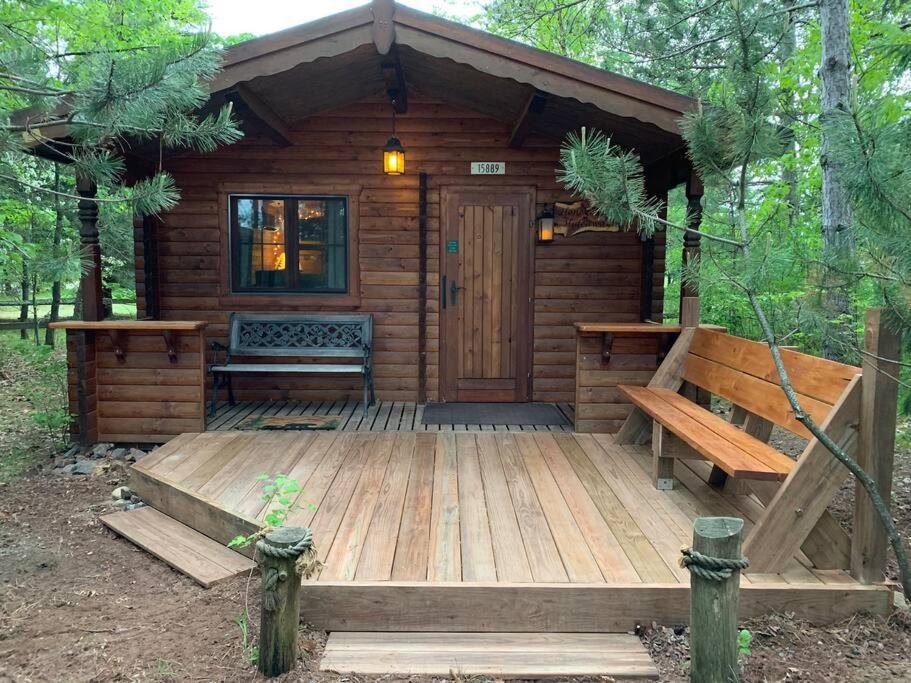 Honeybear Hideaway Cabin Хейвард Экстерьер фото